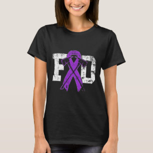 Bauchspeicheldrüsenkrebs - Feuerwehrmann Lila R T-Shirt