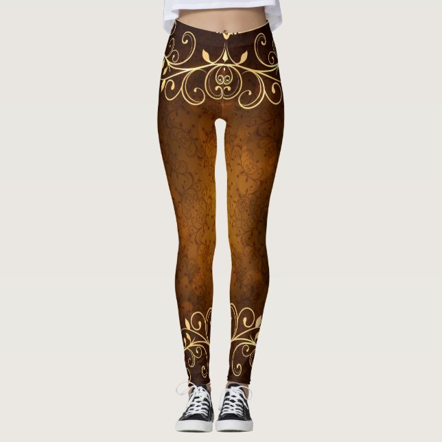 Bauchtanz-Leggings Leggings (Vorderseite)