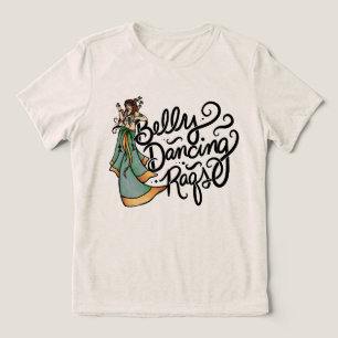 Bauchtanz Raqs Bauchtänzerin Tri-Blend Shirt