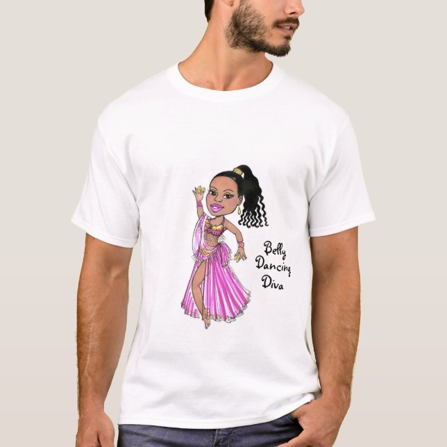 Bauchtänzerin T-Shirt (Vorderseite)