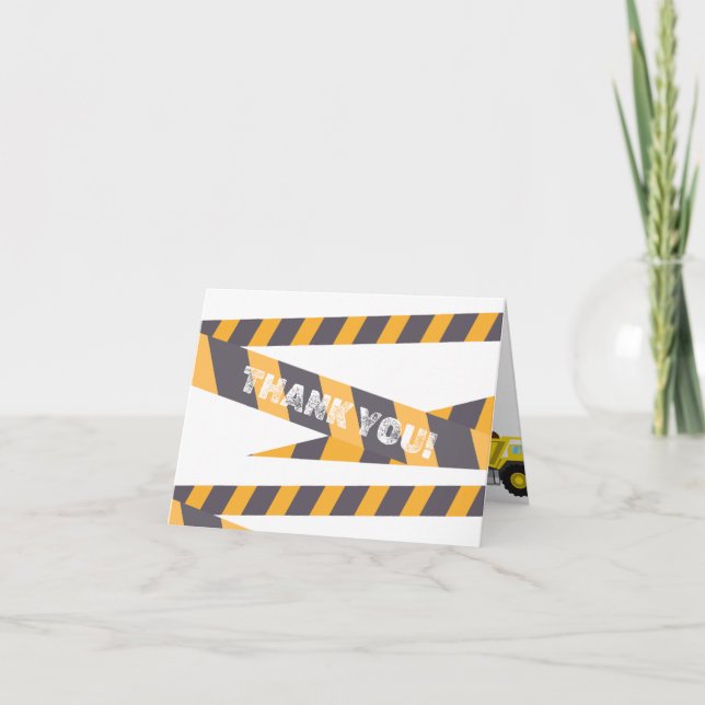 Baudanken Dankeskarte (Vorderseite)