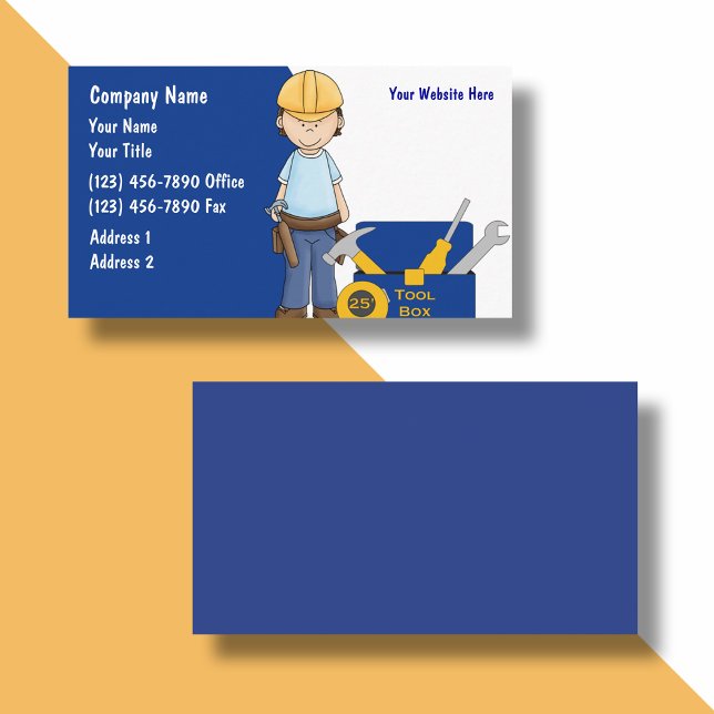 Baudienstkarten Visitenkarte (Von Creator hochgeladen)