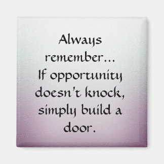 Bauen einer Tür Magnet