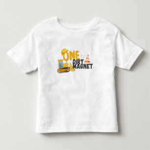 Bauen, Hüftwagen 1. Geburtstag Kleinkind T-shirt
