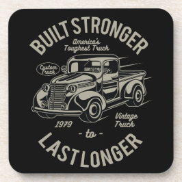 Bauen Sie besser auf länger | USA Toughest Truck Getränkeuntersetzer