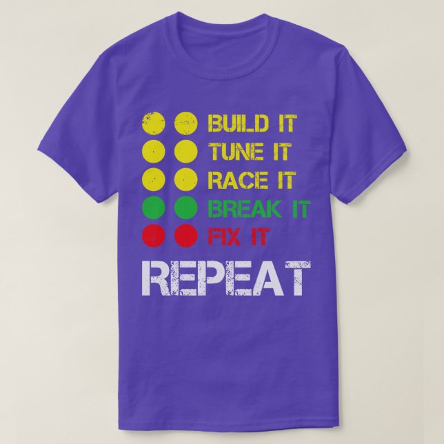Bauen Sie es Tuning, wenn es nicht bricht, es repa T-Shirt (Design vorne)