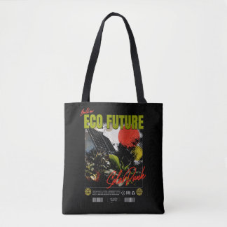 Bauen Sie unsere Öko Zukunft - Solarpunk Tote Bag Tasche