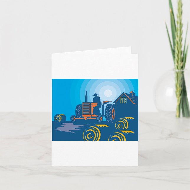 Bauer auf einem Zugfahrzeug Karte (Von Creator hochgeladen)