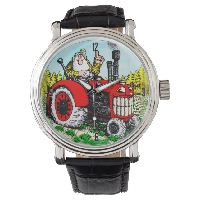 BAUER AUF TRACTOR WRIST WATCH ARMBANDUHR (Vorderseite)