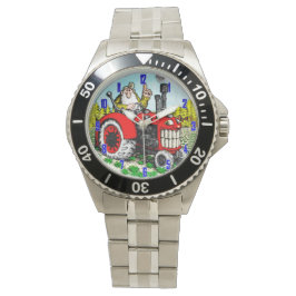 BAUER AUF TRACTOR WRIST WATCH ARMBANDUHR
