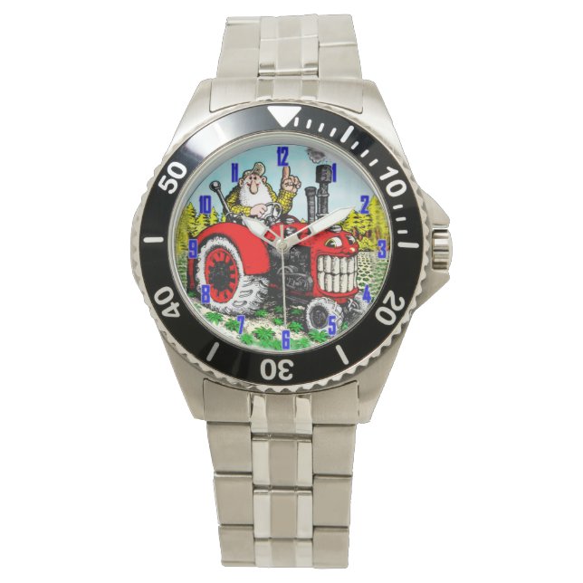 BAUER AUF TRACTOR WRIST WATCH ARMBANDUHR (Vorderseite)