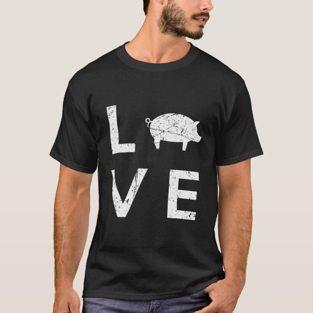 Bauer Bauer Schweinefleisch T-Shirt (Vorderseite)