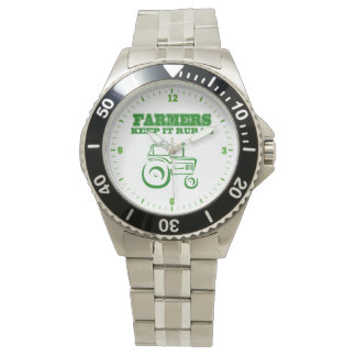 Bauer Behielt es Traktor Watch Armbanduhr