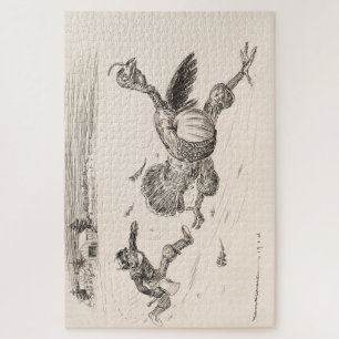 Bauer Chasing Turkey - William Walker