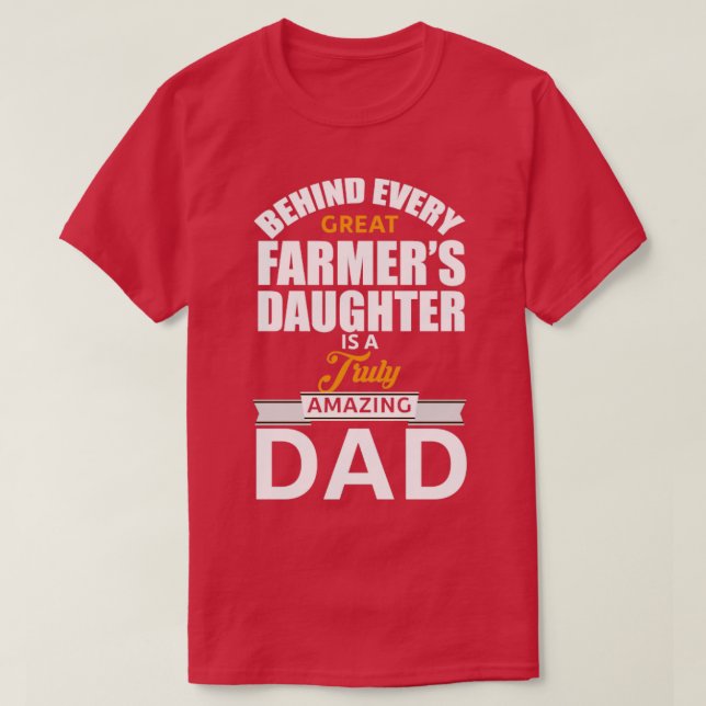 Bauer Daughters Daddy T-Shirt (Design vorne)