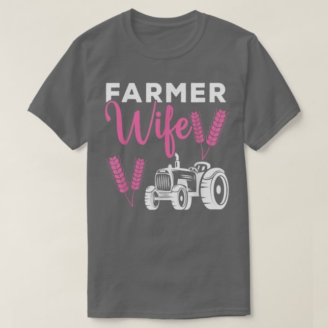 Bauer Ehefrau aus Bauer T-Shirt (Design vorne)