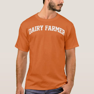 Bauer für Milchprodukte Outfit Kostüm Retro Uni Ar T-Shirt
