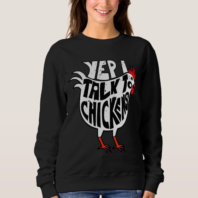 Bauer Gif Chicken Sweatshirt (Vorderseite)