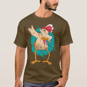 Bauer Hühnereier Hühnchen Dabbing Tanz lustigen Ab T-Shirt