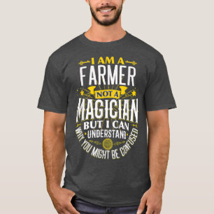 Bauer Idee lustig nicht ein Zauberkünstler Bauer T-Shirt