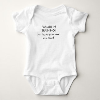 Bauer im Trainings-Shirt (Baby) Baby Strampler
