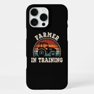Bauer in Ausbildung Traktor Lustige Landwirtschaft iPhone 16 Pro Max Hülle