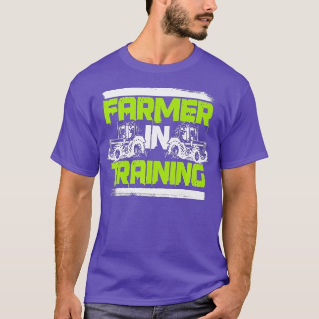 Bauer in der Ausbildung Funny Rancher Agrarprämie T-Shirt (Vorderseite)