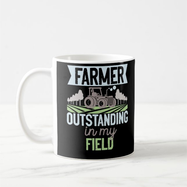 Bauer in meinem Berufsleben Kaffeetasse (Links)