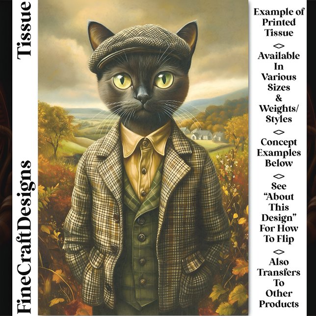 Bauer Katalogportrait Im Grünen CM2 Decoupage Seidenpapier (Von Creator hochgeladen)