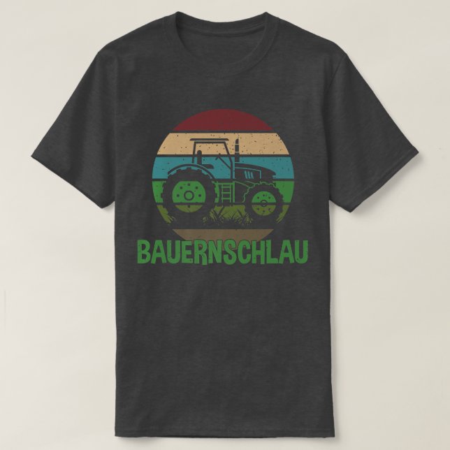 Bauer Kuh Bauer Bauer Landwirtschaft Kuh Bauer T-Shirt (Design vorne)