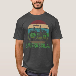 Bauer Kuh Bauer Bauer Landwirtschaft Kuh Bauer T-Shirt
