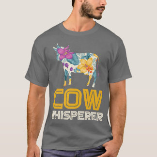 Bauer Kuh Whisperbetrieb T-Shirt