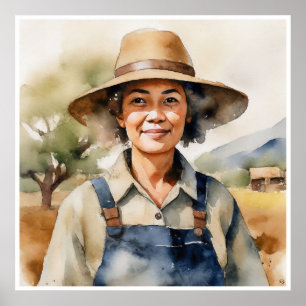 Bauer - Kunstdruckerei Poster