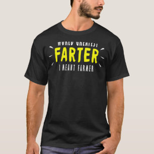 Bauer Landtiere Weltbest Farter Rancher T-Shirt