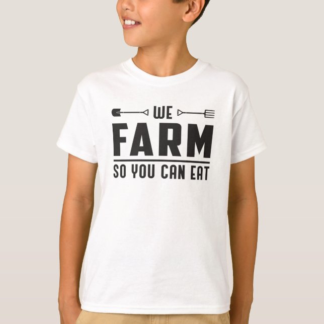 Bauer Landwirtschaft Hühnerzucht Idee T-Shirt (Vorderseite)