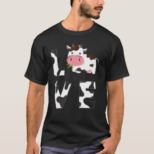 Bauer Landwirtschaft Süßes Landwirt-Tierliebhaber T-Shirt