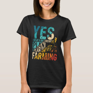 Bauer landwirtschaftlichen Ruhestandsbetrieb Landw T-Shirt