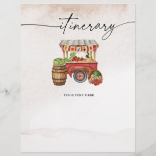 Bauer Market Blume Bouquet Informationsblatt Flyer