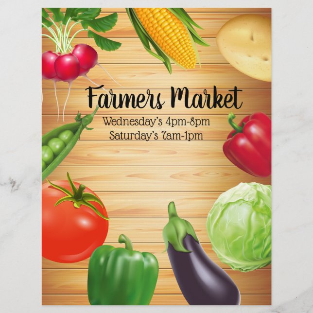 Bauer Market Business Promotional Flyer (Vorne)