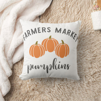 Bauer Market Pumpkins Kissen