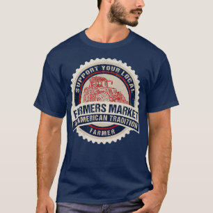 Bauer Market T Shirt Unterstützung Ihres lokalen B