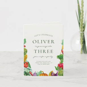 Bauer Markt Geburtstagseinladung vor Ort Einladung