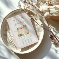 Bauer Markt Pflanzenbeständen Brautparty