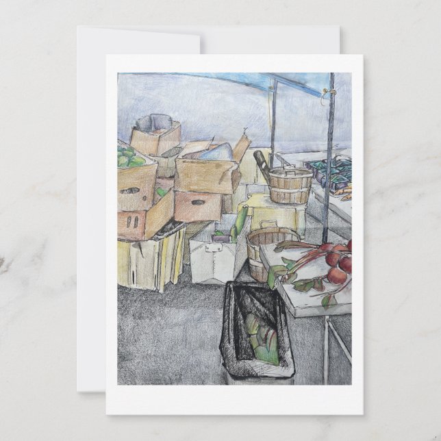 Bauer Markt Postkarte (Vorderseite)