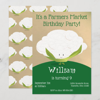 Bauer Markteinladung zum Geburtstag Einladung