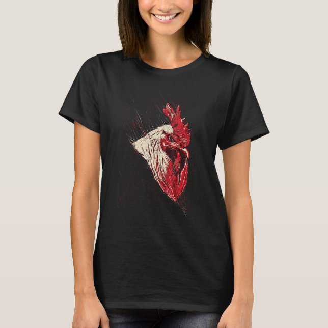 Bauer Rooster T-Shirt (Vorderseite)