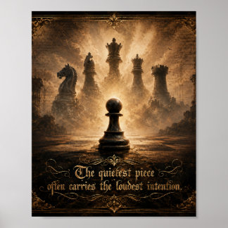 Bauer Schach Poster