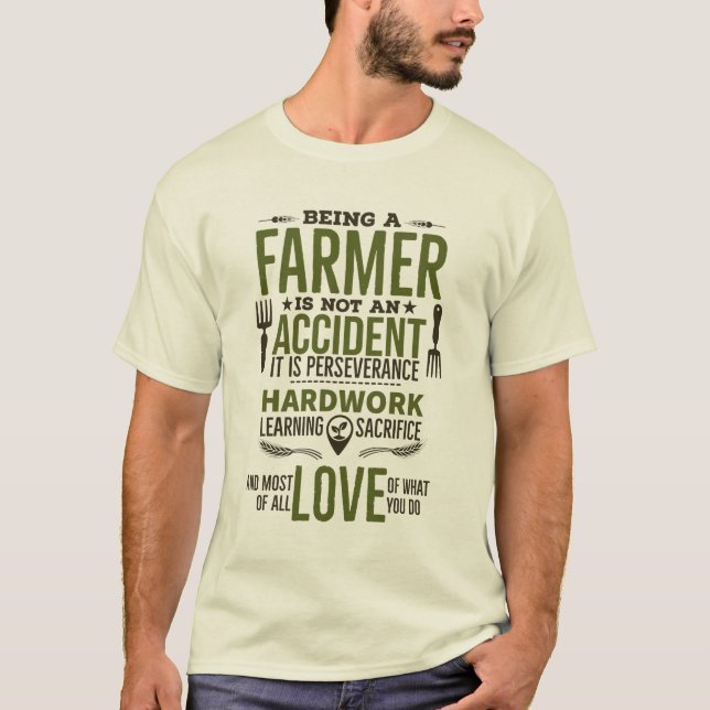 Bauer sein T-Shirt (Vorderseite)