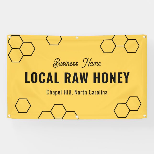 Bauer-Stand für Honigbienen Banner (Horizontal)