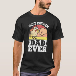 Bauer Tier Nachmittagsküken Vater Hühner T-Shirt